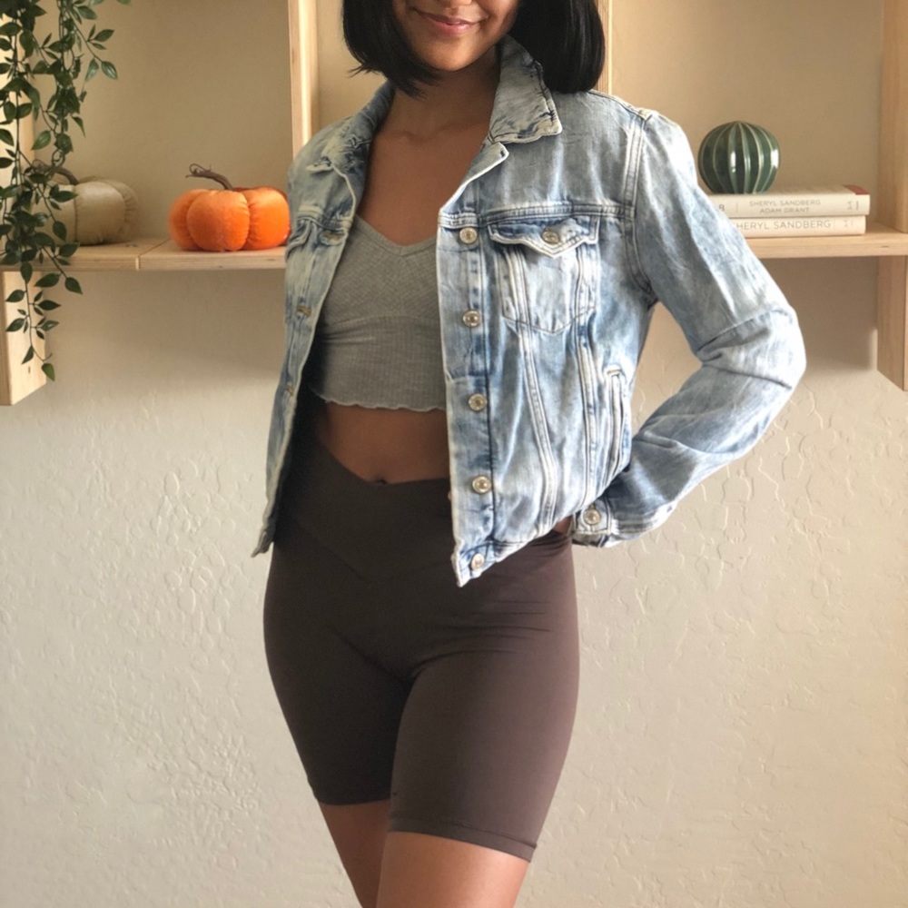 Acid Washed Jean Jacket